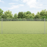 Keevitatud traadi aed 22 u postiga h&otilde;bedane 0.8x50 m teras