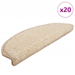 Trepimatid 20 tk 65 x 21 x 4 cm kreemjad poolringikujulised suured