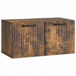 Rippuv TV kapp Suitsutatud tamm 59,5 x 31 x 30 cm Tehispuit