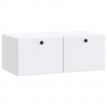 Rippuv TV kapp 78,5 x 41 x 30 cm Valge Tehispuit