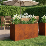 Aia istutuskast rooste 100 x 20 x 49 cm ilmastikukindel teras
