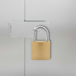 Tabalukud koos v&otilde;tmetega 12 tk Messing Raud