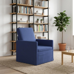 Tugitool Politsei sinine 70 x 81 x 82 cm Samet