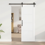 Siseuks Valge 73,5 x 198,5 cm Vineer