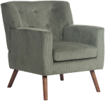 Tugitool Kioni velvet, roheline