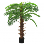 Kunsttaim, sago palm lillepotiga, 140 cm, roheline