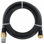 Imivoolik messingust &uuml;hendustega, must 1,1" 4 m pvc