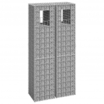 Gabioonkorvid 2 tk, 40 x 40 x 180 cm, raud