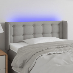 LED-voodipeats, helehall, 83x16x78/88 cm, kangas