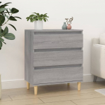 Puhvetkapp, hall sonoma tamm, 60x35x70 cm, tehispuit