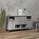 Puhvetkapid 2 tk, hall sonoma tamm, 60 x 35 x 70 cm, tehispuit