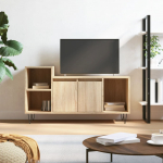 Telerikapp, Sonoma tamm, 100 x 35 x 55 cm, tehispuit