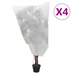 Pingutusn&ouml;&ouml;riga taime fliiskatted 4 tk, 70 g/m&sup2;, 0,8x1 m