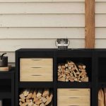 Puiduv&auml;rv must 16,5 x 16,5 x 16 cm seinaprindid