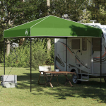 Katuse telk roheline 243 x 243 x 251 cm kangas