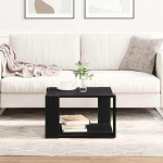 Kohvilaud must tamm 85 x 55 x 31 cm