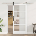 Liuguks valge 93 x 202 cm puit ja metall