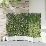 Aia istutuspott 5 tk valge 120 x 120 x 125,5 cm teras
