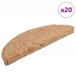 Trepimatid 20 tk 56 x 17 x 3 cm beežid poolringikujulised