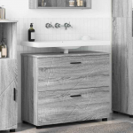 Vannitoa kapp hall sonoma 76,5 x 35 x 64 cm tehispuit & metall