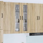 K&ouml;&ouml;gikapp riiuliga sonoma tamm 60 x 31 x 100 cm tehispuit