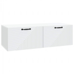 Rippuv TV kapp Valge 98 x 41 x 30 cm Tehispuit