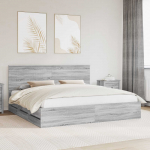 Voodiraam peatsiga sahtliga Hall Sonoma 200 x 200 cm Inseneripuit