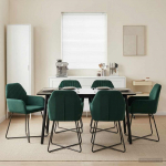 S&ouml;&ouml;gitoa Toolid 4 pcs Samet Tumeroheline 55 x 50 x 84 cm