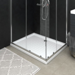 Du&scaron;ialus t&auml;ppidega, valge, 80 x 100 x 4 cm, abs