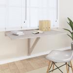 Kokkupandav seinalaud, betoonhall, 100x60x56 cm tehispuit