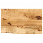 Lauaplaat, 60x30x2,5 cm, naturaalsete servadega, mangopuit