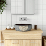 Valamu t&ouml;&ouml;pinnale, must ja pruun, &uuml;mar, &phi;41x14, keraamiline