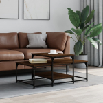 Diivanilaud, pruun tamm, 102 x 60 x 45cm, tehispuit