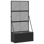 Aia istutuspott must 70 x 30 x 135 cm metall