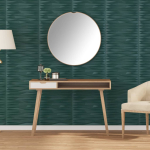 Seinapaneelid 48 tk, roheline, 50 x 50 cm, xps 12 m&sup2;, kivi