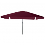 Aedapara bordeaux punane 395 x 395 x 245 cm pol&uuml;ester ja teras