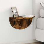 Seinariiul Suitsetatud tamm 48 x 24 x 24 cm Tehispuit