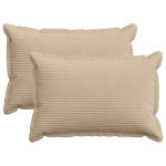 Diivanipadi 2 tk HOUTEN pruunikashall 50 x 75 cm manchester