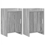 &Ouml;&ouml;kapid 2 pcs Hall Sonoma 40 x 30 x 60 cm Tehispuit