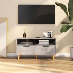 Telerikapp, betoonhall, 90x40x48,5 cm, tehispuit