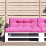 Euroaluse istmepadi, roosa, 120 x 40 x 12 cm, kangas