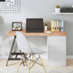 Lauaplaat, helepruun, 120 x 50 x (2-6) cm, t&ouml;&ouml;deldud tammepuit