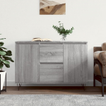 Puhvetkapp, hall sonoma tamm, 104 x 35 x 70 cm, tehispuit