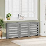 Radiaatori kate, hall sonoma tamm, 205x21,5x83,5 cm, tehispuit