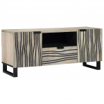 TV &Uuml;ksused sahtliga Valge 105 x 33 x 46 cm Tehispuit