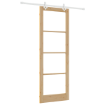Liuguks koos tarvikute komplektiga 83x232 cm tugev puust m&auml;nd
