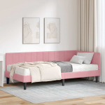 Nurgavoodi raam koos madratsiga peaga 2 pcs Hall Samet