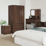 Vannitoa kapp pruun tamme 40,5 x 40 x 44 cm tehispuit