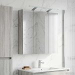 Vannitoa peeglikapp Hall Sonoma 70 x 14,5 x 70 cm Tehispuit