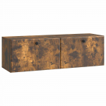 Rippuv TV kapp Suitsutatud tamm 98 x 31 x 30 cm Tehispuit
